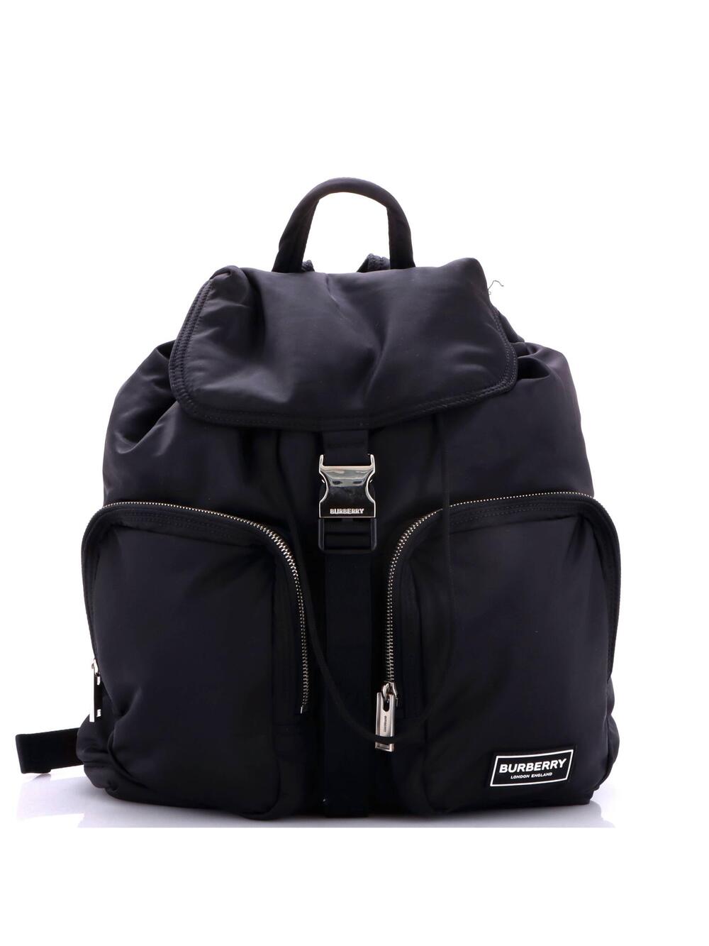 Burberry Flip Backpack Nylon Large #366657B78B